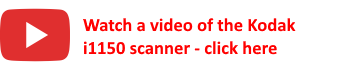 Kodak i1150 desktop scanner video