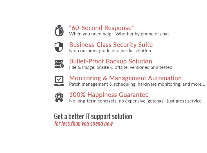 IT provider benchmarks